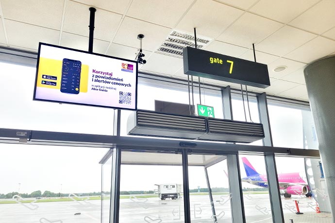AirportTV Katowice Airport - Terminal C