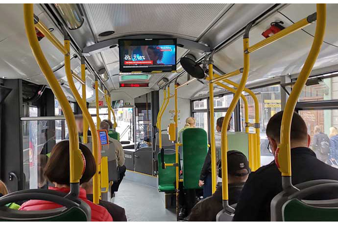 Reklama w autobusach
